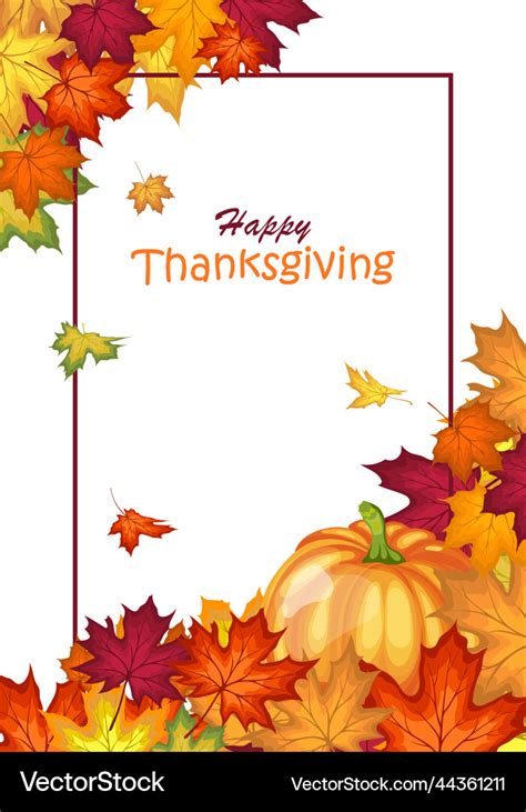 Thanksgiving day banner Royalty Free Vector Image