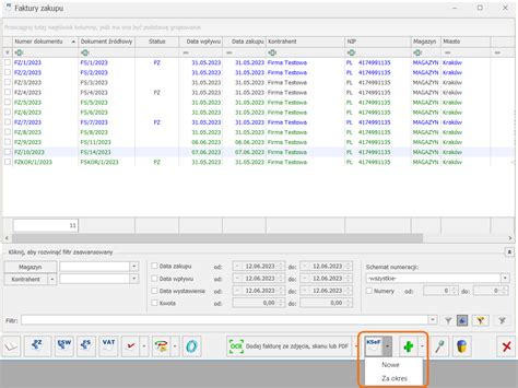 Krajowy System E Faktur Baza Wiedzy Programu Comarch Erp Optima