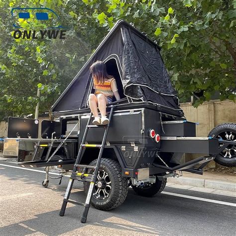 Onlywe Mini Off Road Tent Camper Trailer RV Small Travel Trailer