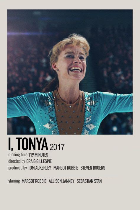 I Tonya By Jessi Film Posters Minimalist Iconic Movie Posters