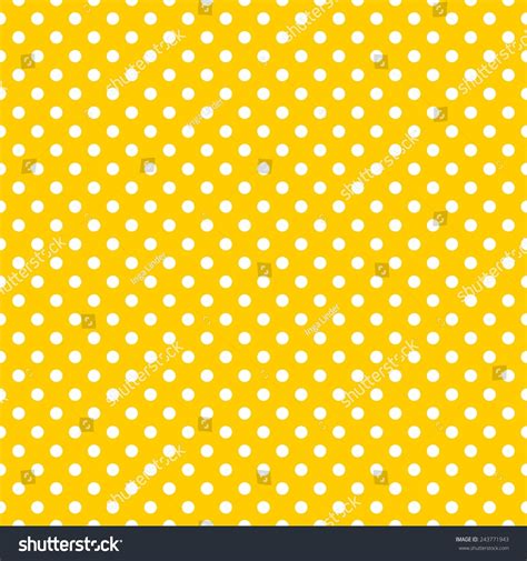 Tile Vector Pattern White Polka Dots Stock Vector Royalty Free