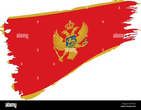 montenegro flag, vector illustration Stock Vector Image & Art - Alamy