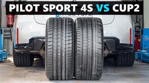 Michelin Pilot Sport 4s Vs Michelin Pilot Sport Cup 2 Compared On Track Youtube