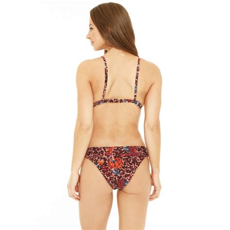 Mujer Bikini H O Wear Triangulo Fijo Estampado H O Wear