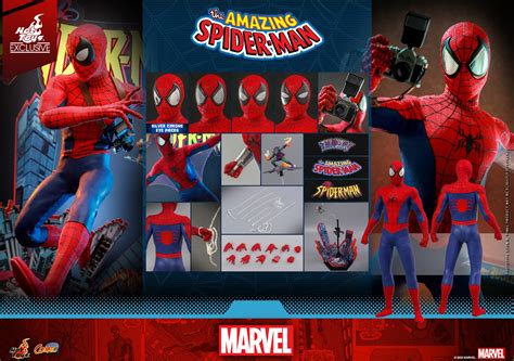 A Hot Toys revela nova peça do Homem Aranha clássico dos quadrinhos na escala VI NOS FILMES
