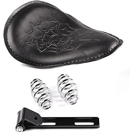 Amazon fr Selle siège Solo Bobber Skull pour Honda Shadow 750 Black