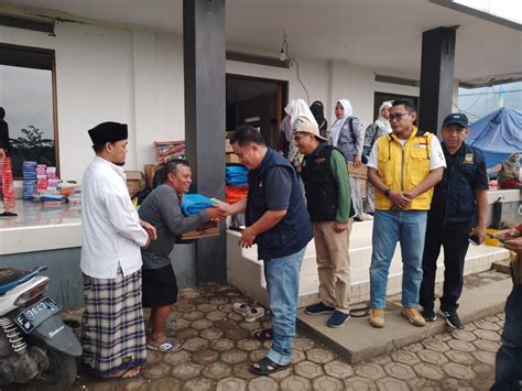 Korban Gempa Cianjur Pemkab Bekasi Salurkan Bantuan Logistik Dan