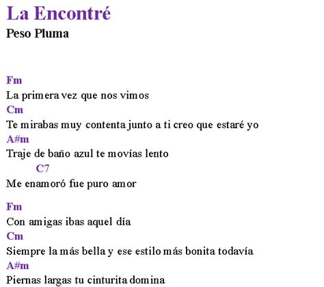 La Encontr Peso Pluma Letra Y Acordes En Guitarra