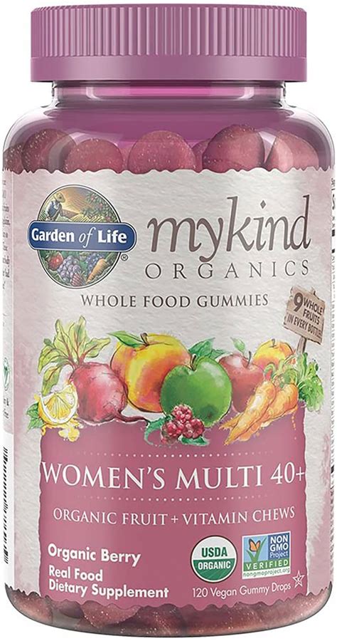 Garden Of Life Mykind Organics Women Gummy Vitamins Organic Berries