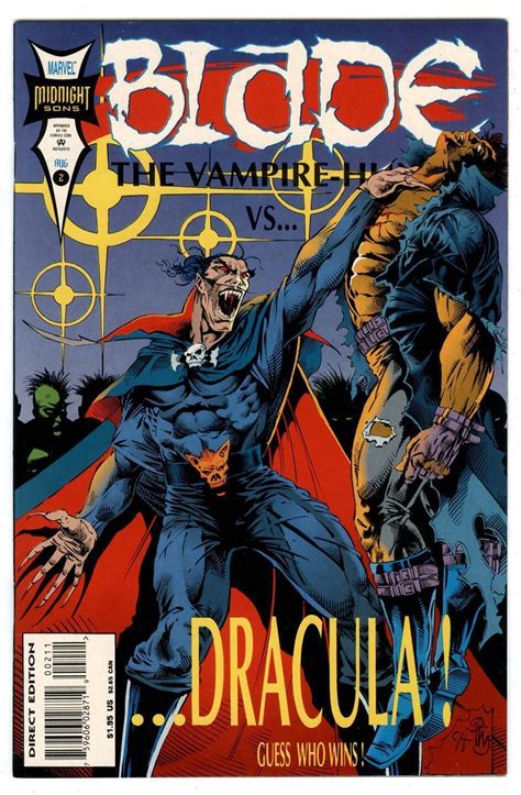 Blade The Vampire Hunter Marvel Aug Blade Vs Dracula Horror