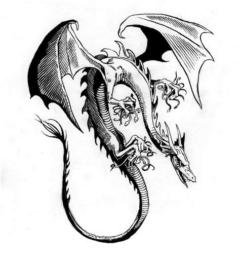 Cool Drawing Of Dragons At Getdrawings Free Download