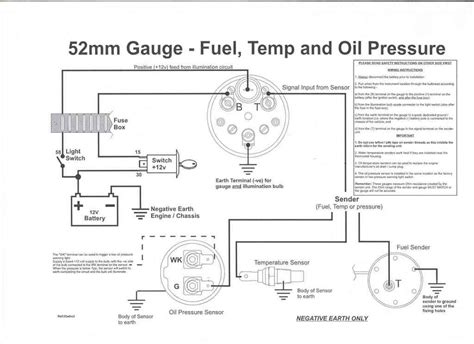 Vdo Oil Pressure Sender Wiring