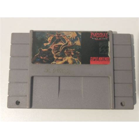 Cartucho Paralelo Super Nintendo Brutal Shopee Brasil