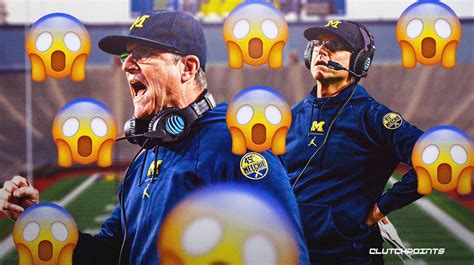 Michigan Footballs Jim Harbaugh Ncaa Suspension Sends Twitter Into Frenzy