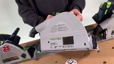 Festool Plunge Cut Track Saw TS 75 EQ F Plus 40 OFF