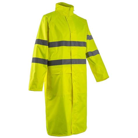 Manteau de Pluie long renforcé Haute Visibilité HV Coverguard KAWA COAT