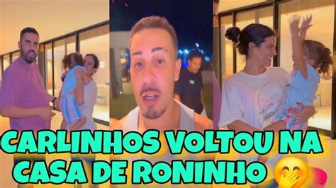 Carlinhos Maia Voltou A Visitar Roninho E Amou Ver Maria Lu Sa Olha O