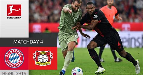 Resultados Bayern Múnich Bayer Leverkusen 2 2 4ª jornada de