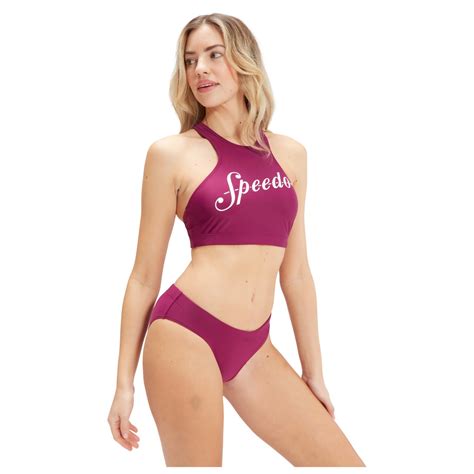 Speedo Logo Volley 2 Piece Bikini Women S Buy Online Bergfreunde Eu