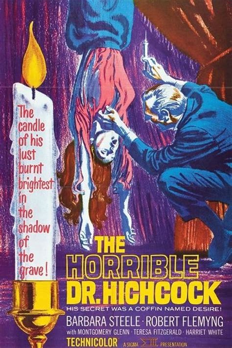 The Horrible Dr Hichcock 1962 Posters — The Movie Database Tmdb