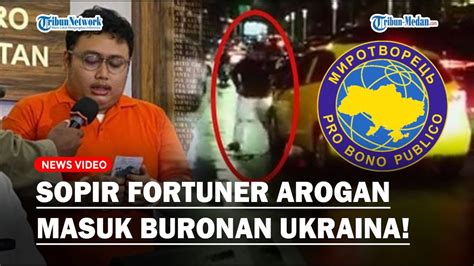 TERUNGKAP Pengemudi Fortuner Arogan Masuk Daftar Buronan Ukraina