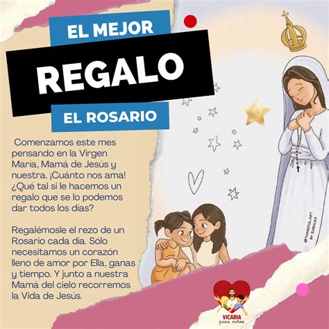 Lista 101 Imagen Historia De La Virgen Del Rosario Para Niños Alta