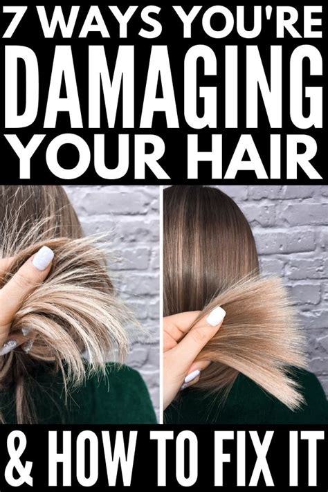 How To Repair Damaged Hair 6 Tips And Products To Try In 2020