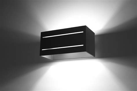 SOLLUX Wall Lamp LOBO MAXI 2 Black SL 0533