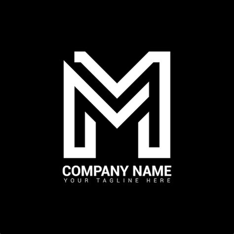 Premium Vector Letter M Vector Illustration Template