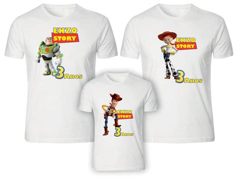 Camisetas Anivers Rio Toy Story Elo Produtos Especiais