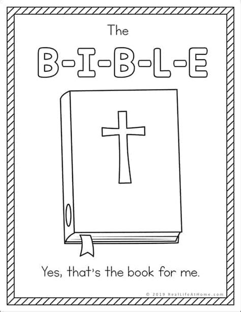 Printable Books Of The Bible Coloring Pages