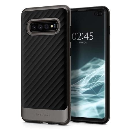 Spigen Neo Hybrid Samsung Galaxy S10 Plus Case Gun Metal