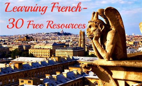 30 Free Online Resources For Learning French