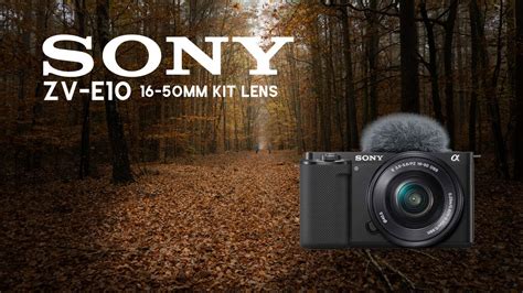 Sony ZV-E10 with 16-50mm Power Zoom kit lens 4k quality sample. - YouTube