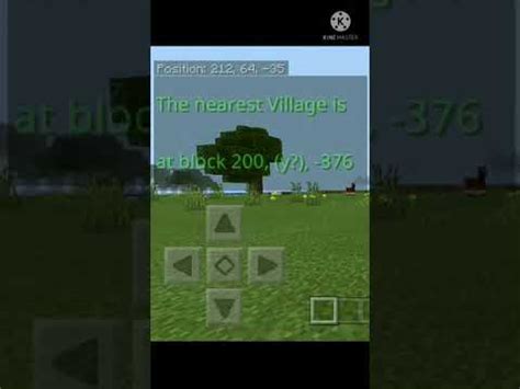 How To Find Village With Command In Minecraft Pocket Edition Youtube