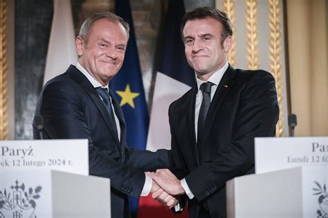 Polska I Francja Zacie Niaj Wsp Prac Tusk Z Macronem Og Osili