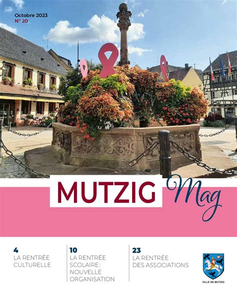 Bulletins municipaux Site de la Ville de Mutzig dans le département