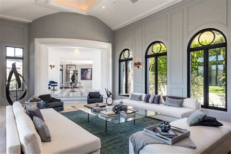 35 Million Dollar Beverly Hills Mansion Mansion Living Room Mansion