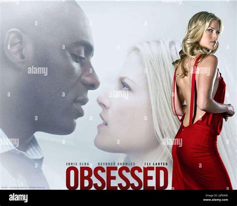 IDRIS ELBA, ALI LARTER POSTER, OBSESSED, 2009 Stock Photo - Alamy