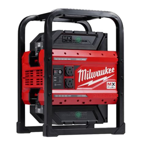 Milwaukee 3600 Watt 1800 Watt Push Start Portable