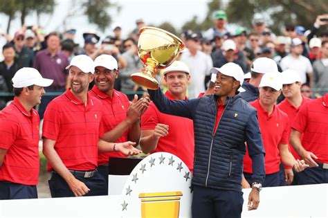 Tiger Woods Perfect Week A First Ever Presidents Cup Ejection And