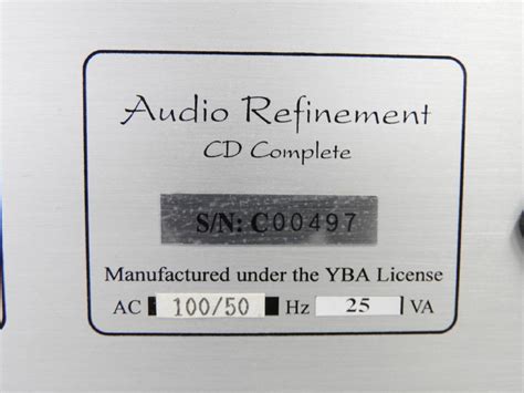 Yahoo Yba Audio Refinement Cd Complete Cd