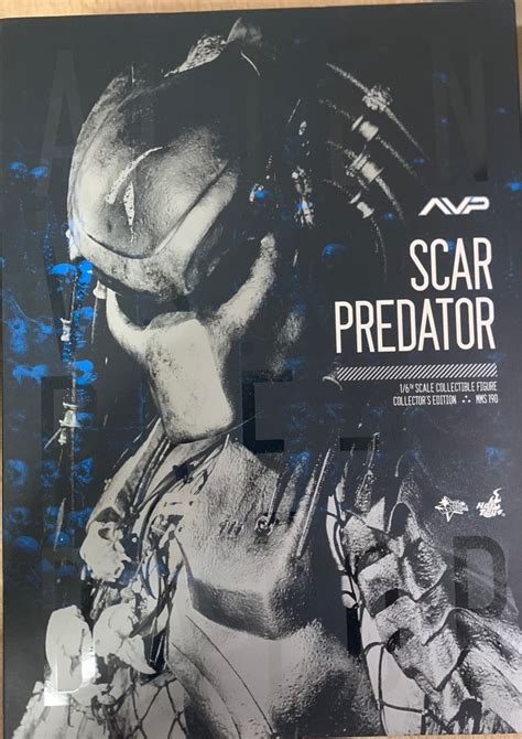 Hot Toys MMS AVP Scar Predator 異形戰場終極戰士疤面鐵血戰士刀疤 hottoys scar predator 興趣及遊戲 玩具 遊戲類