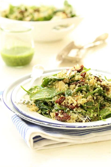 Spinach Quinoa Salad The Harvest Kitchen