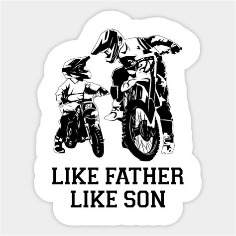 Like Father Like Son Motocross Dirt Bike By Skunksprite Bike