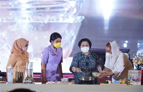 Piawai Memasak Megawati Dedikasikan Resep Masakan Untuk Cegah Stunting