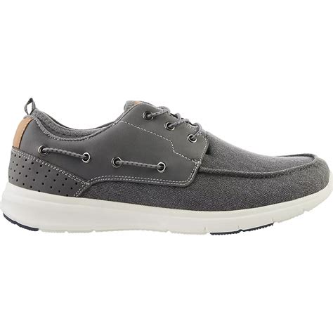 Magellan Outdoors Mens Mahi Ii Canvas Slip On Boat Shoes Academy