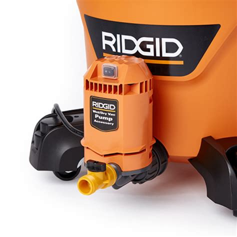 Ridgid Quick Connect Pump Accessory For Ridgid Wet Dry Vacs Vp2000 The Home Depot