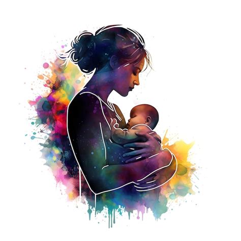 Premium Photo A Woman Holding A Baby