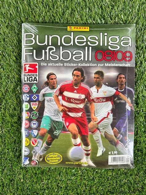 Panini Fussball Bundesliga 08 09 1 Factory Seal Empty Album